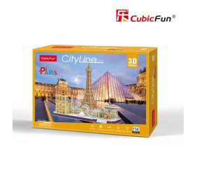 ТРИВИМIРНА ГО ЛОВОЛОМКА-КОНСТРУКТОР CITY LINE PARIS