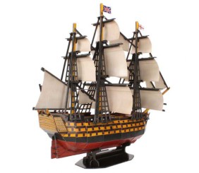 ТРИВИМIРНА ГОЛОВОЛОМКА-КОНСТРУКТОР HMS VICTORY