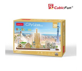 ТРИВИМIРНА ГО ЛОВОЛОМКА-КОНСТРУКТОР CITY LINE BARCELONA