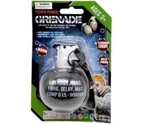 Граната на батарейках, на блістері (18x12x7 см)