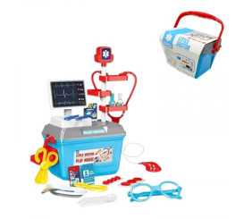 Лікарський набір в саквояжі р.21x15x15 см