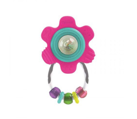 INFANTINO Прорізувач брязкальце Квітка