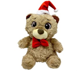 М'яка іграшка "Ведмідь новорічний" 26 см