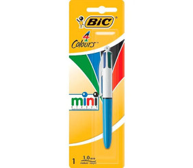 BIC Ручка 4 Colors Міні 1бл.