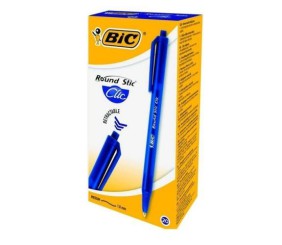 Набір автоматичних кулькових ручок BIC Round Stic Clic, 20 шт.