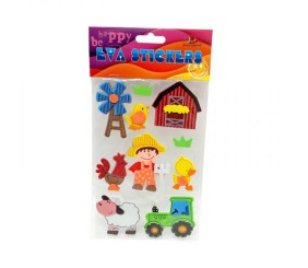 Наліпки з EVA 11.5х18см