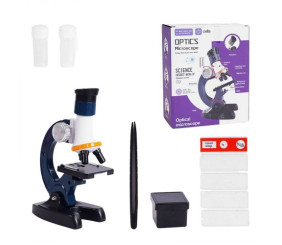 Мікроскоп з набором (БЛАКИТНИЙ)