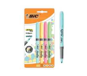 Набір текстових маркерів BIC Pastel, 4 шт