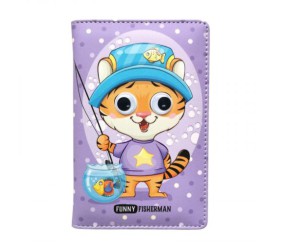 Блокнот,Кожзам,А6, 64аркуші (КОТИК РИБАК)