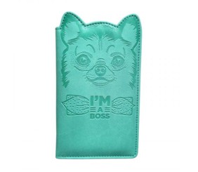 Блокнот,Кожзам,А6, 64аркуші (СОБАЧКА)