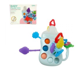 Брязкальце Монтессорі розвиваюча пляшечка з прорізувачем