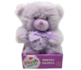 Мʼяка іграшка "Plush and Co. ВЕДМЕДИК" (БУЗКОВИЙ) 13 см