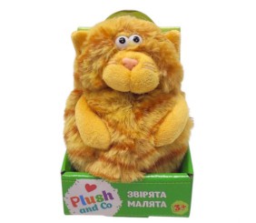 Мʼяка іграшка Plush and Co КОТИК (РУДИЙ) 12 см