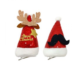 Новорічні шпильки Ковпачок 15 см., 2 види