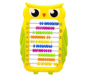 Рахівничка дитяча СОВА (ЖОВТА)