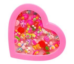 Набір дитячих каблучок, 36 шт (ВИД 2) мікс