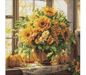 Алмазна мозаїка "Там де сонце" 40х40 см