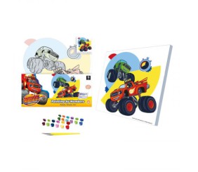 Набір для розпису по номерах 30х30 см "Блиск: На старт, увага, руш!"