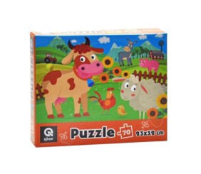 Пазли - 70 елм. "Мешканці ферми"