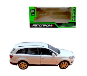 Машина мет. 1:32 Audi Q7, батар., світло, звук, відкр. двері