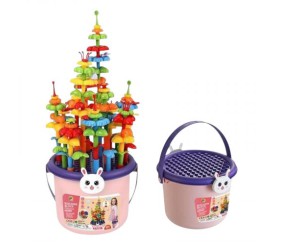 Конструктор “Квітуча галявина”, 156 деталей, наліпки