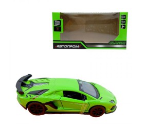Машина "Lamborghini Aventador SVJ", (ЗЕЛЕНА)