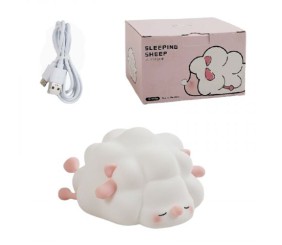 Нічник ОВЕЧКА (РОЖЕВА)