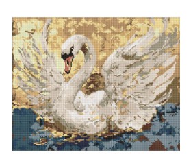 Алмазна мозаїка "Розмах крил" 40х50 см