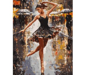 Картина по номерах "Грація дощу" 40x50 см