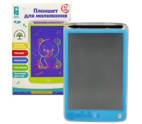 Планшет для малювання LCD "Грайся та навчайся" екран 8,5" у короб. 15*11*23 см