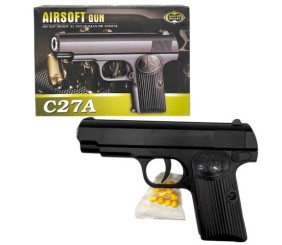 Пістолет з металевими деталями (коробка 18*13*4 см)