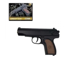 Пістолет мет. кульки, у короб. 18*13*3 см