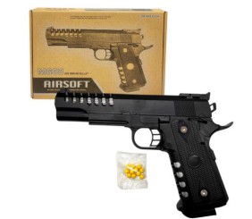 Пістолет з металевими деталями (коробка 26*18*4,5 см)