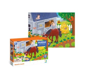 Пазл "Обід для коника" 30 ел