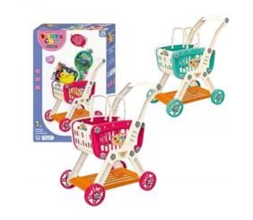 Візок з продуктами, мікс кольорів. кор.55*13*36 см.