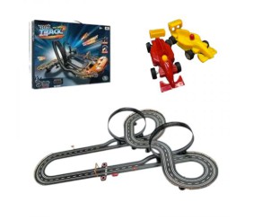 Трек з машинками(2шт.) від мережі кор.69*7*49 см.