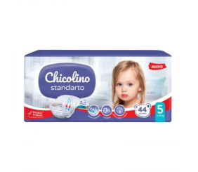 Chicolino Підгузки дитячі JUMBO Standarto р. 5, 11-25кг, 44шт.