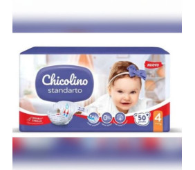 Chicolino Підгузки дитячі JUMBO Standarto р. 4, 7-14кг, 50шт.