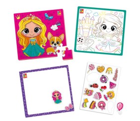 Набір для творчості "4в1. Принцеси" укр