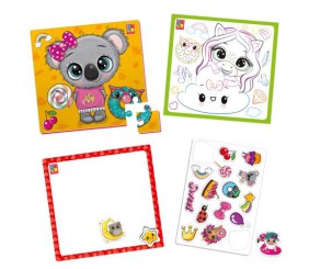 Набір для творчості "4в1. Пухнастики та солодощі" укр