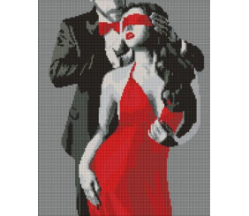 Алмазна мозаїка "Колір пристрасті" 40х50см