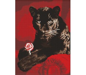 Алмазна мозаїка - "Солодкий погляд" ©art_selena_ua, 30х40см