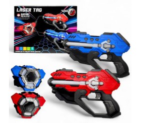 Пістолети з мішенями (2 пістолети, 2 мішені, підсвічування, звук, вібрація)