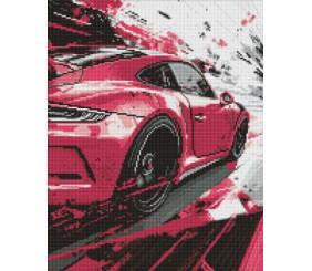 Алмазна мозаїка - Рожевий стиль ©art_selena_ua, 40х50см