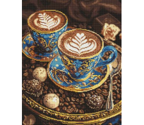 Алмазна мозаїка - "Чашка натхнення" ©art_selena_ua, 40х50см