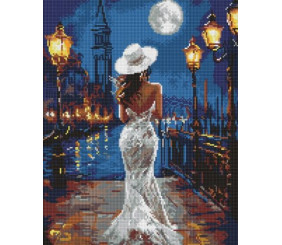 Алмазна мозаїка - "Біля причалу" ©art_selena_ua, 40х50см