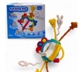 Брязкальце Монтессорі "Розвиваючі тваринки" 12*11*12  см