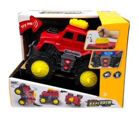 Джип на великих колесах (звук, світло, коробка 19,5*14,5*15 см)