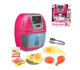 Фритюрниця з продуктами батар.муз.світ.їжа змінює колір,кор.23*16,8*20 cv/