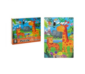 Пазли - 70 елм. "Зоодрузі"